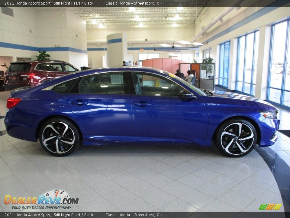 2021 Honda Accord Sport Still Night Pearl / Black Photo #4