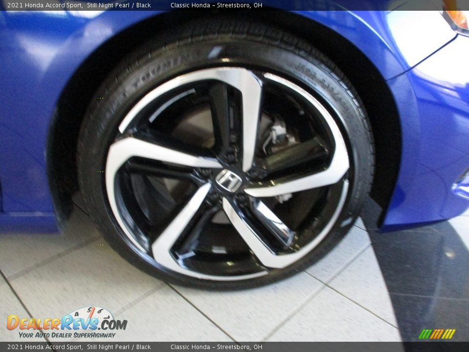 2021 Honda Accord Sport Still Night Pearl / Black Photo #5