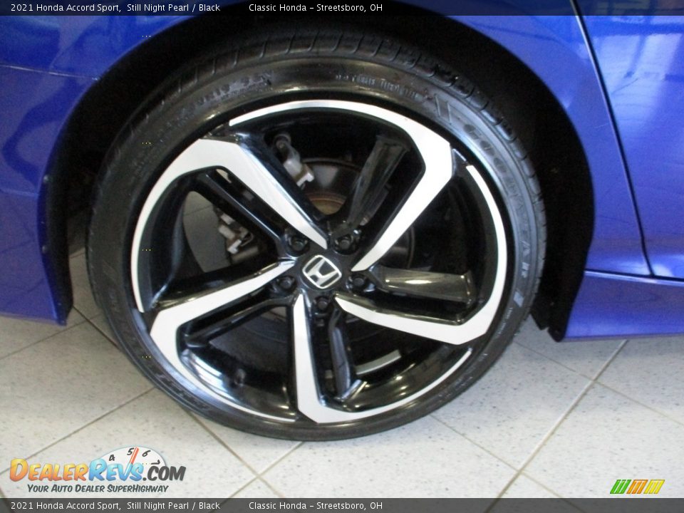 2021 Honda Accord Sport Still Night Pearl / Black Photo #6