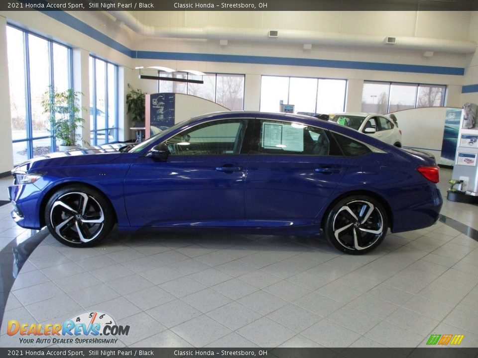 2021 Honda Accord Sport Still Night Pearl / Black Photo #10