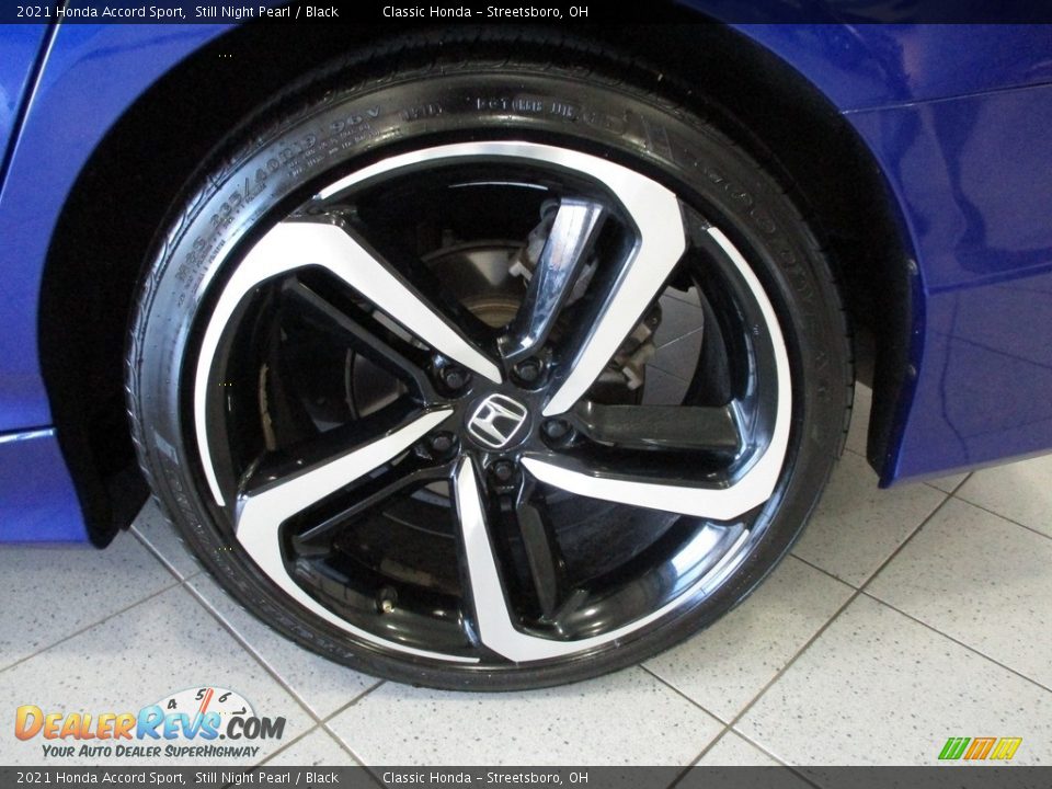 2021 Honda Accord Sport Still Night Pearl / Black Photo #11