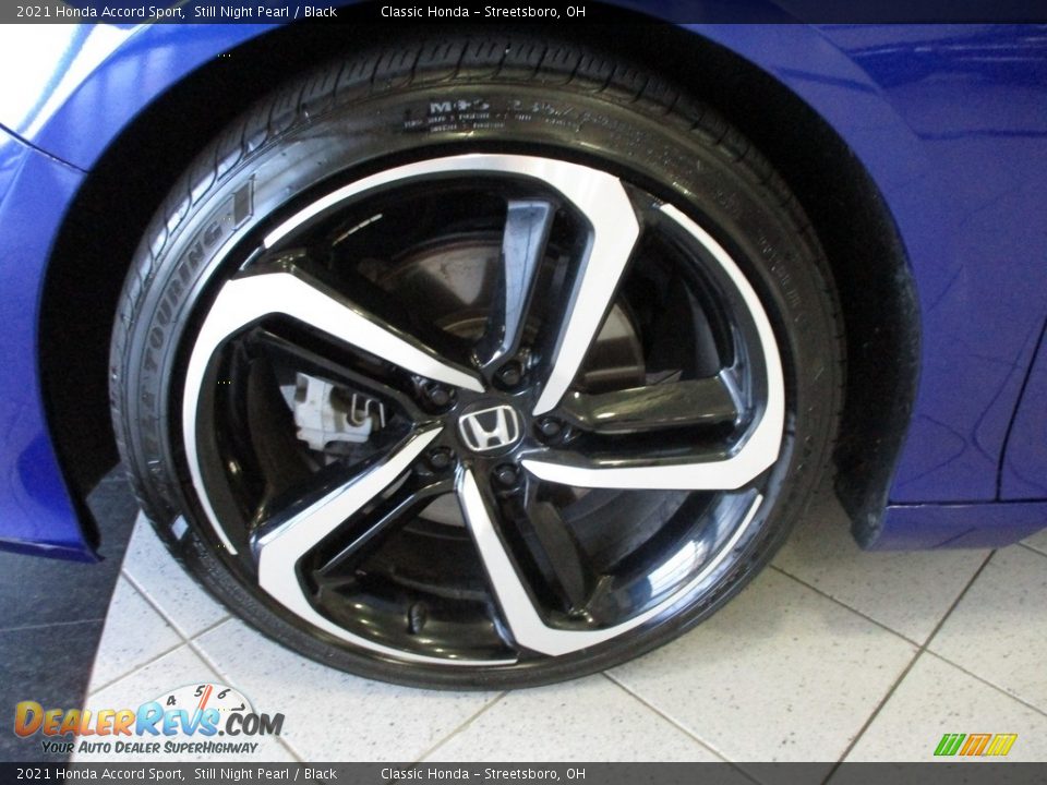 2021 Honda Accord Sport Still Night Pearl / Black Photo #12