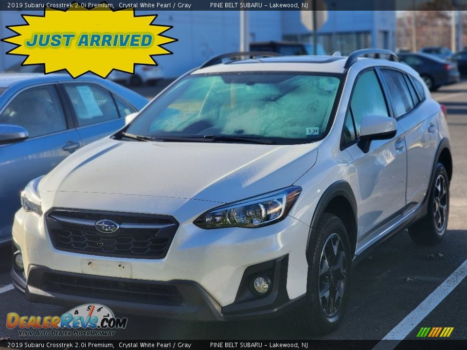 2019 Subaru Crosstrek 2.0i Premium Crystal White Pearl / Gray Photo #1