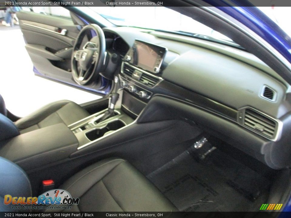 2021 Honda Accord Sport Still Night Pearl / Black Photo #15