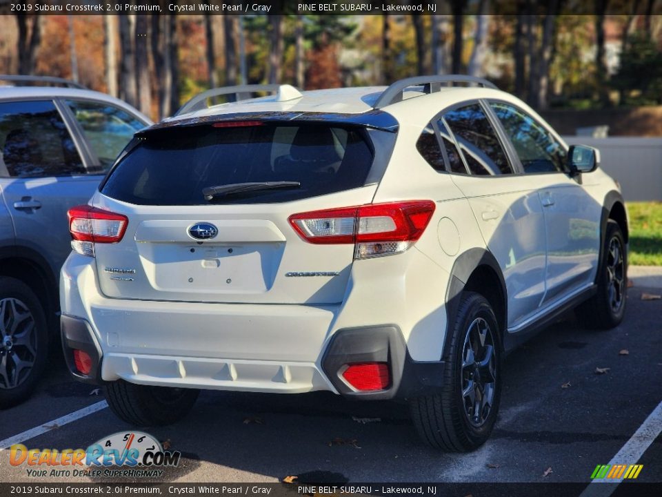 2019 Subaru Crosstrek 2.0i Premium Crystal White Pearl / Gray Photo #5