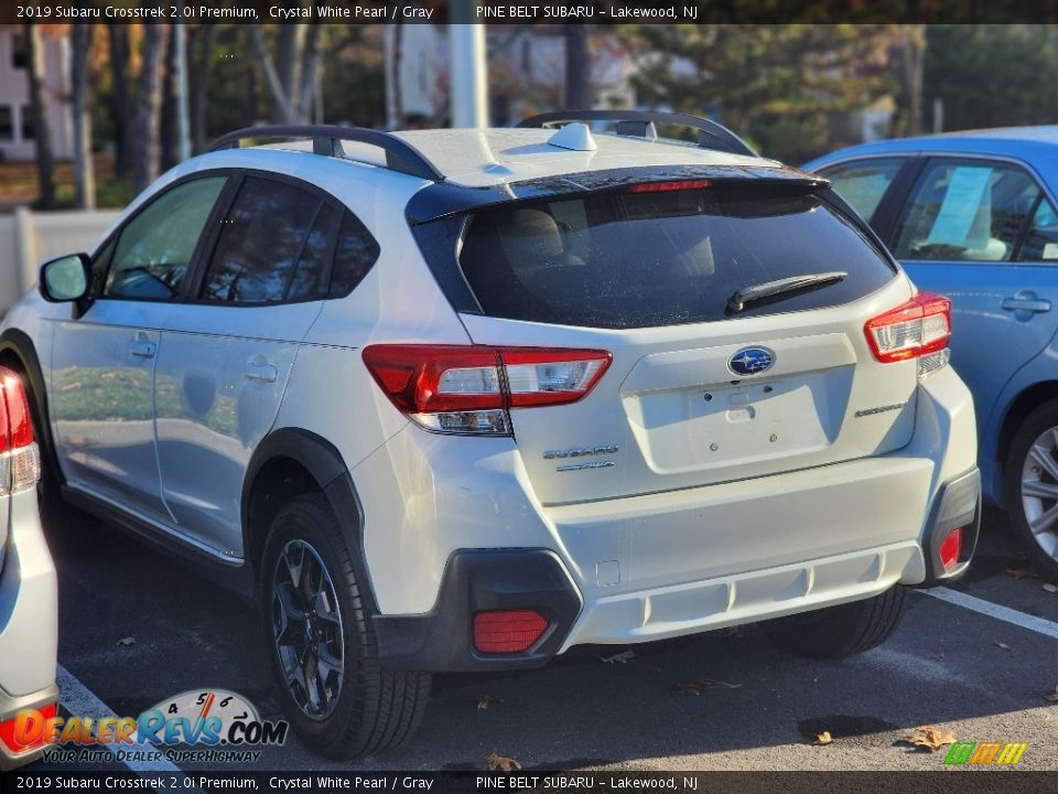 2019 Subaru Crosstrek 2.0i Premium Crystal White Pearl / Gray Photo #8