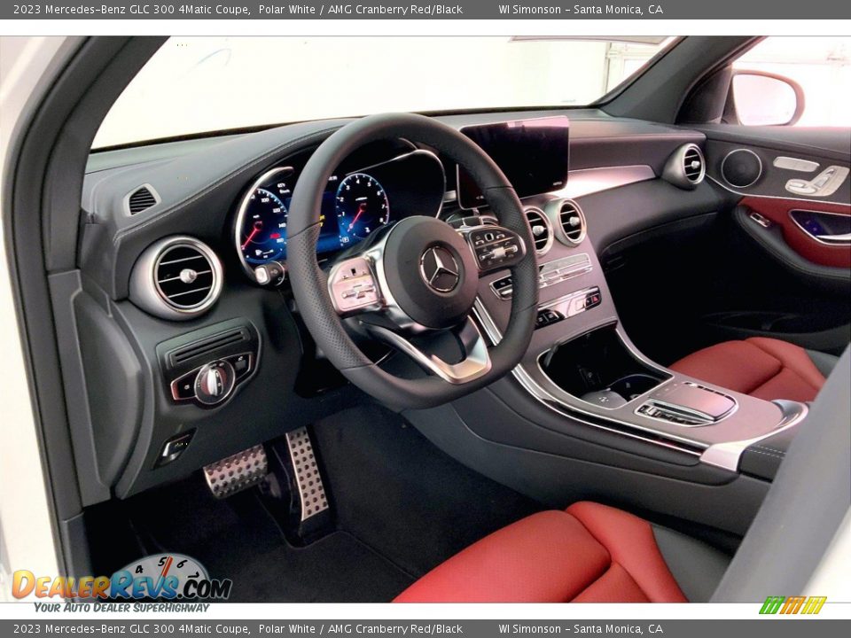 Front Seat of 2023 Mercedes-Benz GLC 300 4Matic Coupe Photo #4