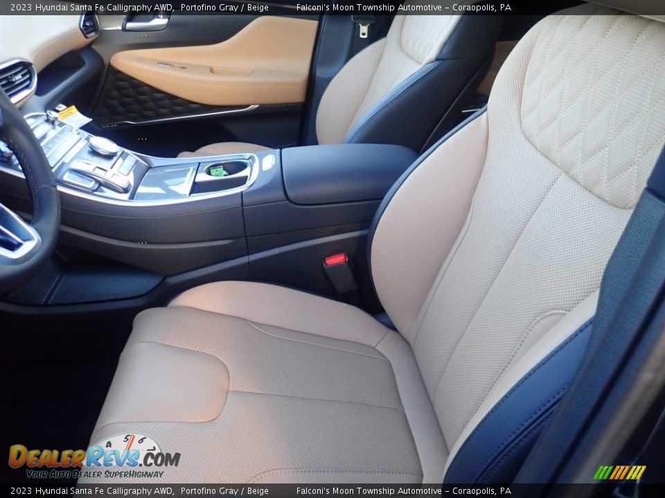 Front Seat of 2023 Hyundai Santa Fe Calligraphy AWD Photo #11