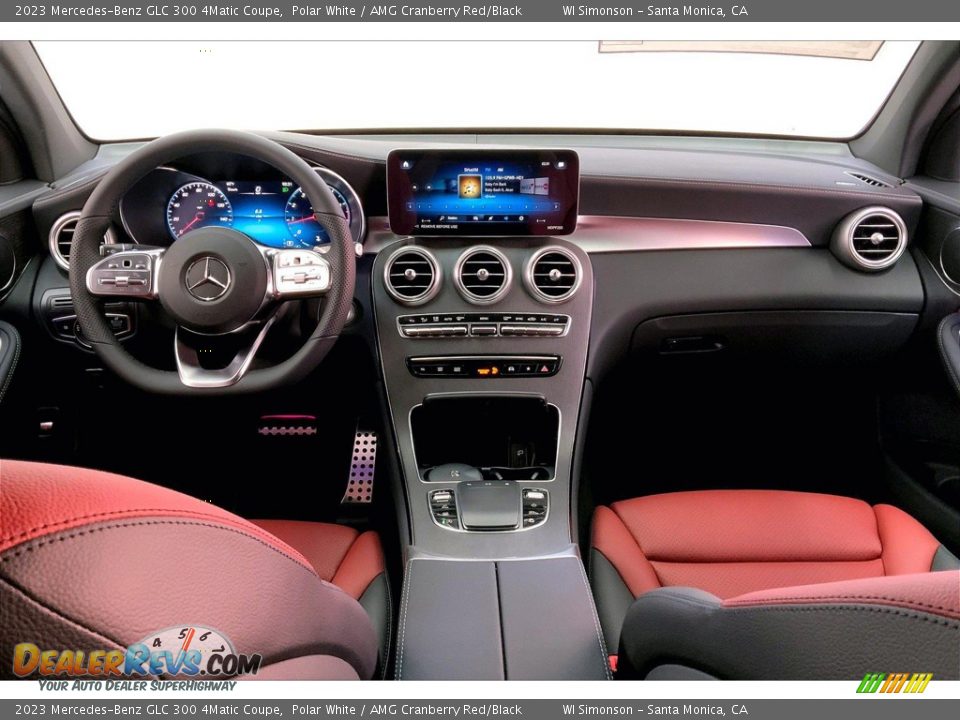 Dashboard of 2023 Mercedes-Benz GLC 300 4Matic Coupe Photo #6