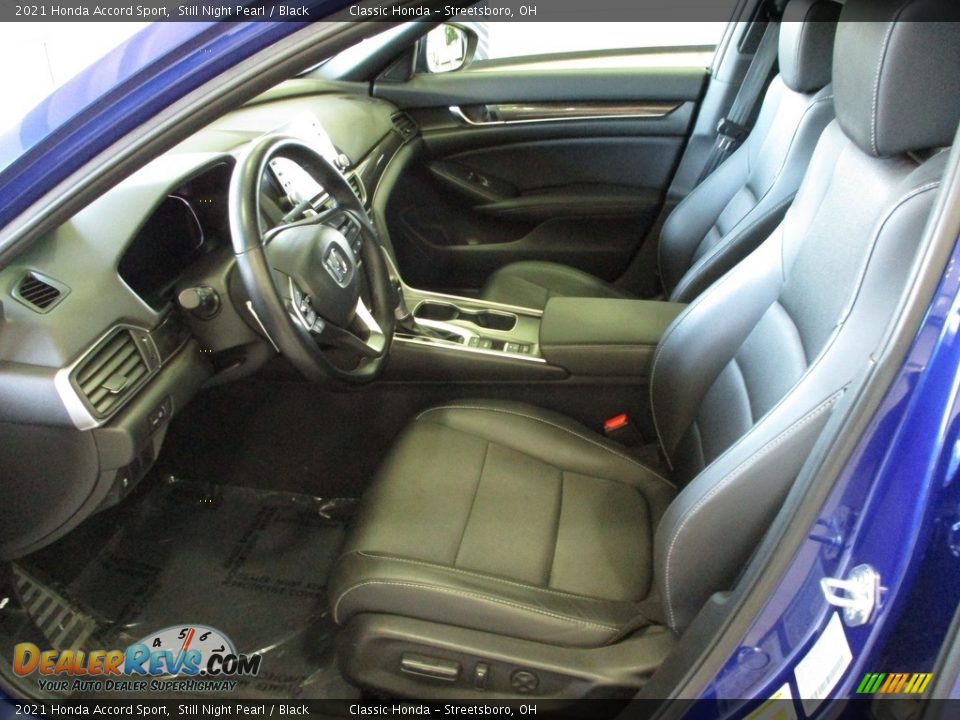 2021 Honda Accord Sport Still Night Pearl / Black Photo #27