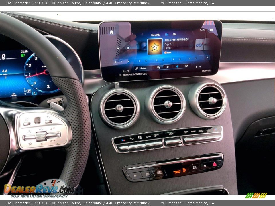 Controls of 2023 Mercedes-Benz GLC 300 4Matic Coupe Photo #7