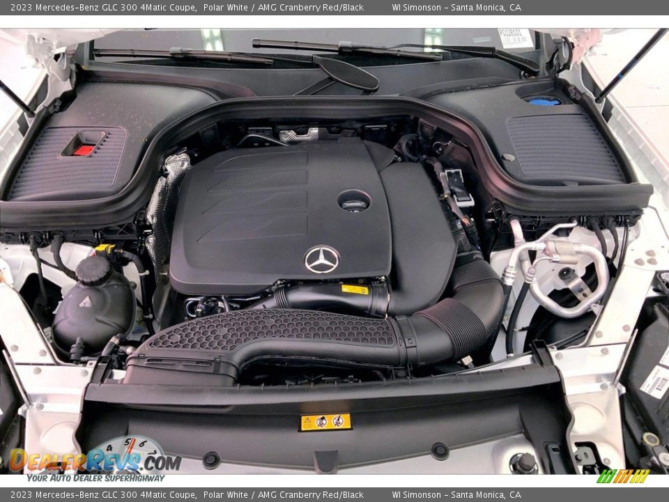 2023 Mercedes-Benz GLC 300 4Matic Coupe 2.0 Liter Turbocharged DOHC 16-Valve VVT 4 Cylinder Engine Photo #9