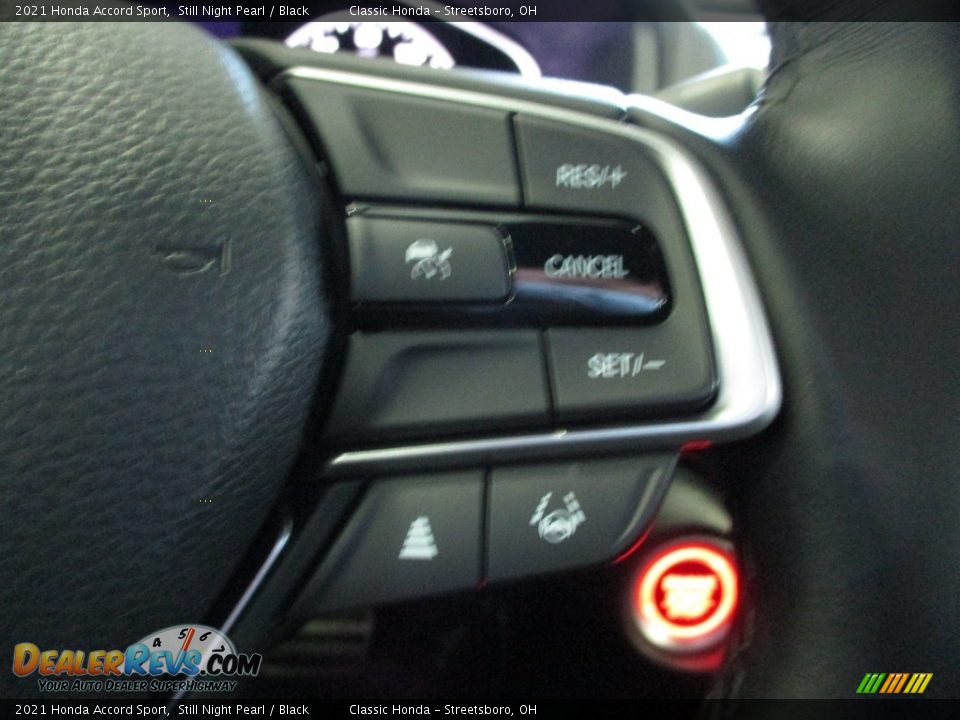 2021 Honda Accord Sport Still Night Pearl / Black Photo #31