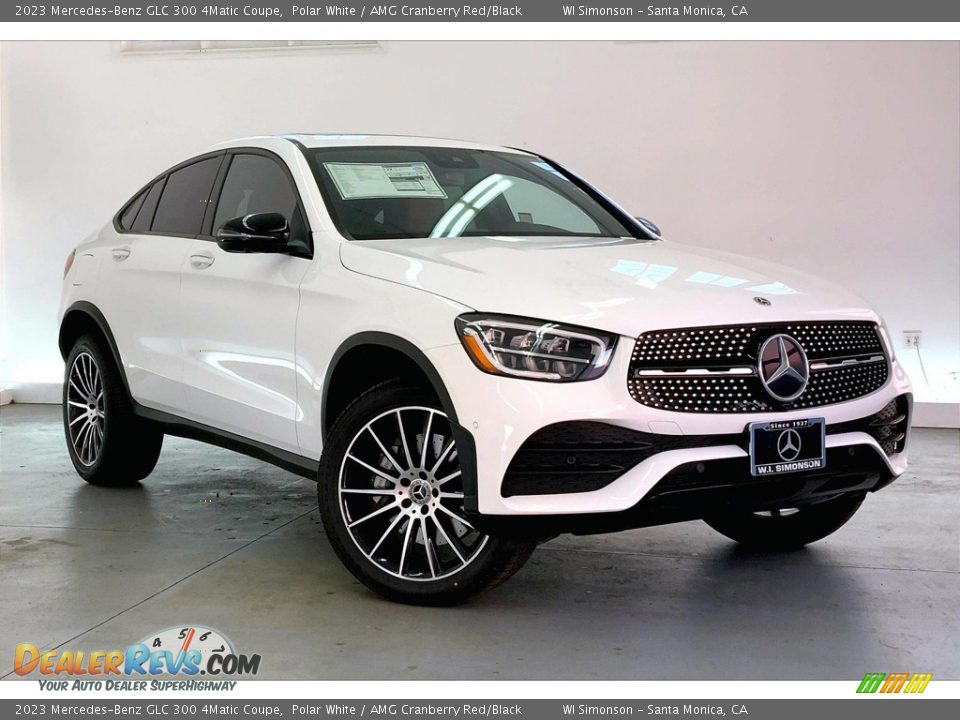 Front 3/4 View of 2023 Mercedes-Benz GLC 300 4Matic Coupe Photo #12