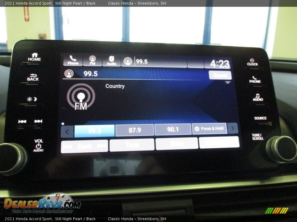 2021 Honda Accord Sport Still Night Pearl / Black Photo #36