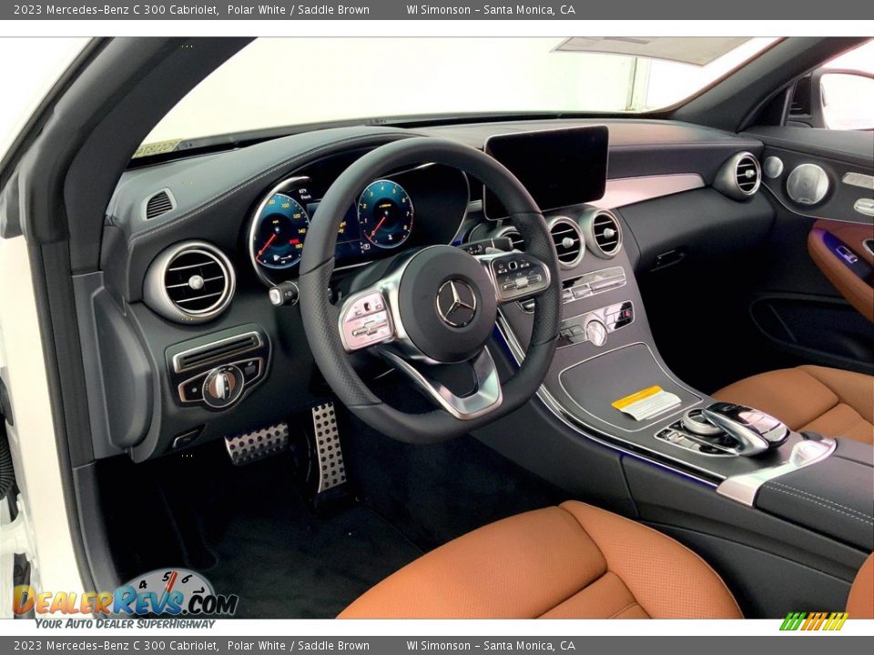 Front Seat of 2023 Mercedes-Benz C 300 Cabriolet Photo #4