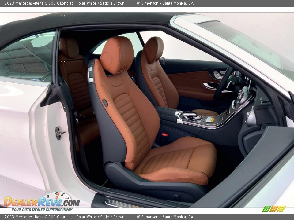 Saddle Brown Interior - 2023 Mercedes-Benz C 300 Cabriolet Photo #5