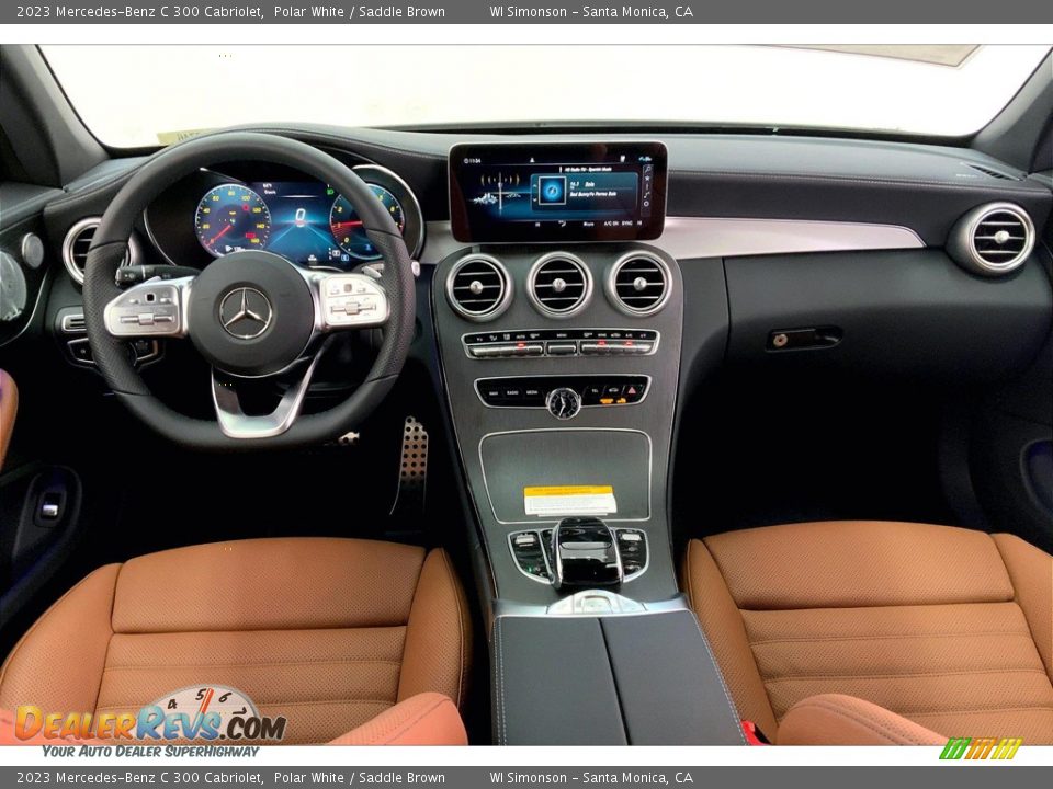 Dashboard of 2023 Mercedes-Benz C 300 Cabriolet Photo #6