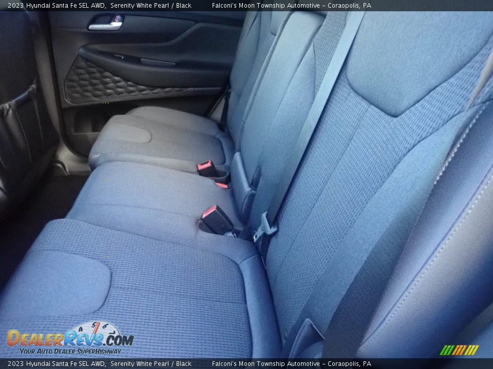 2023 Hyundai Santa Fe SEL AWD Serenity White Pearl / Black Photo #12
