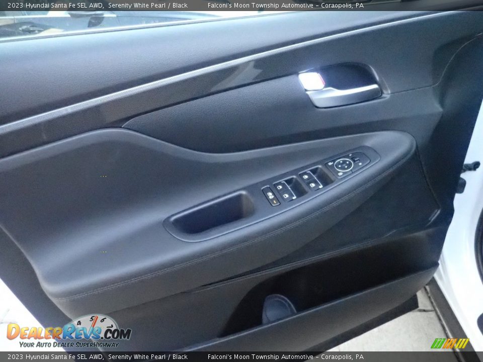2023 Hyundai Santa Fe SEL AWD Serenity White Pearl / Black Photo #14
