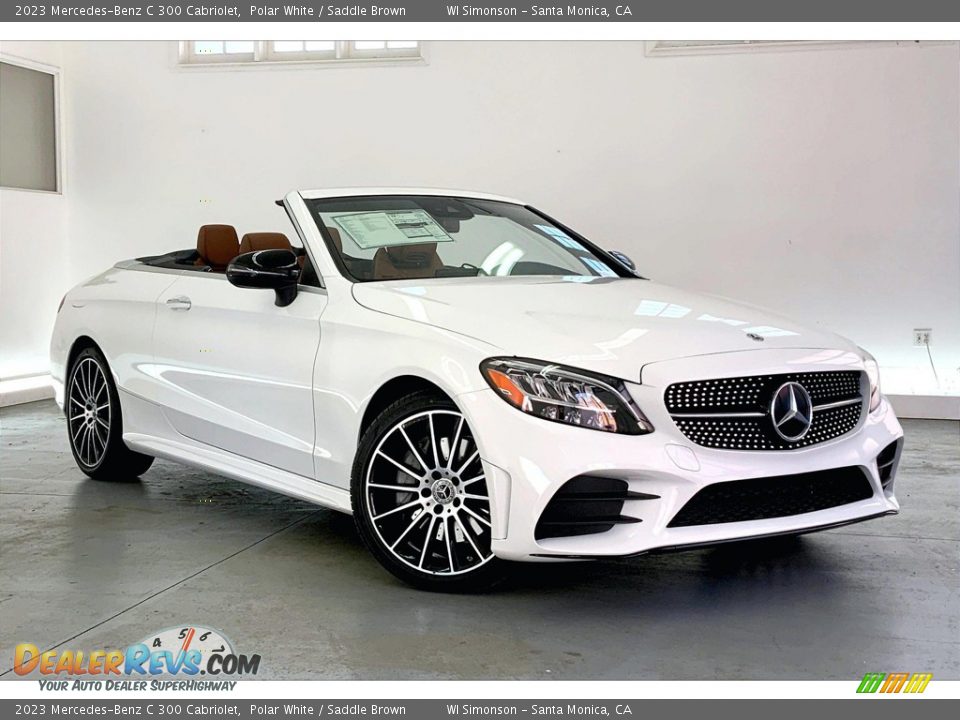 Front 3/4 View of 2023 Mercedes-Benz C 300 Cabriolet Photo #12