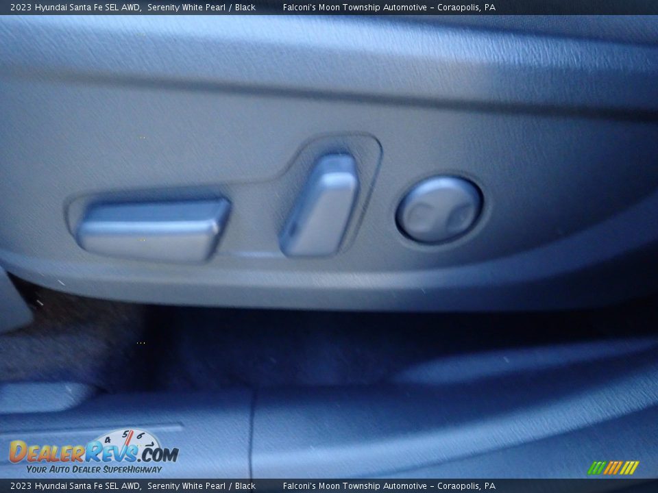 2023 Hyundai Santa Fe SEL AWD Serenity White Pearl / Black Photo #15