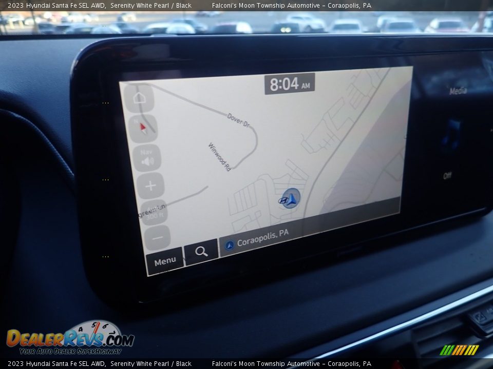 2023 Hyundai Santa Fe SEL AWD Serenity White Pearl / Black Photo #16