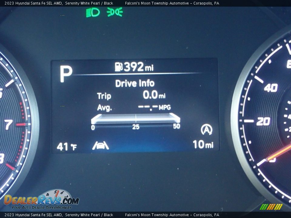 2023 Hyundai Santa Fe SEL AWD Serenity White Pearl / Black Photo #19