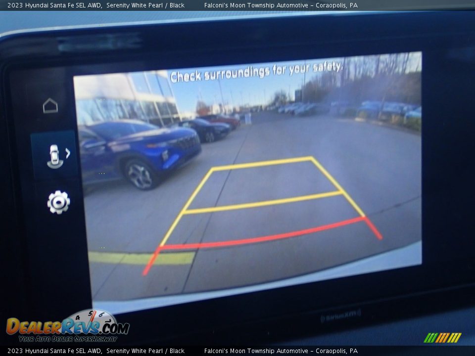 2023 Hyundai Santa Fe SEL AWD Serenity White Pearl / Black Photo #20