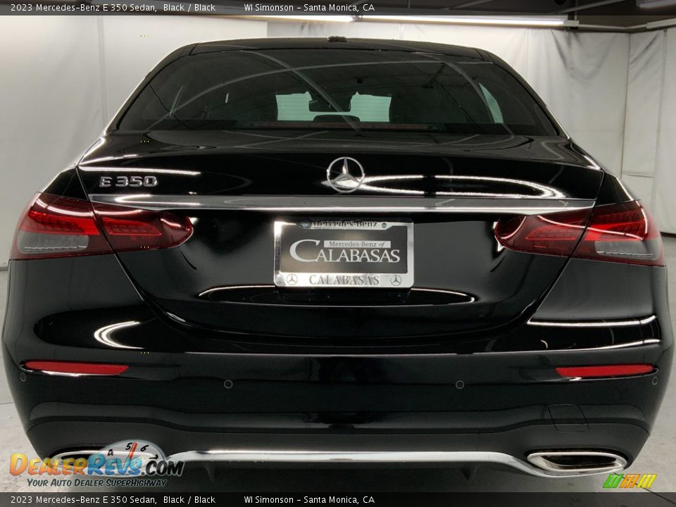 2023 Mercedes-Benz E 350 Sedan Black / Black Photo #5