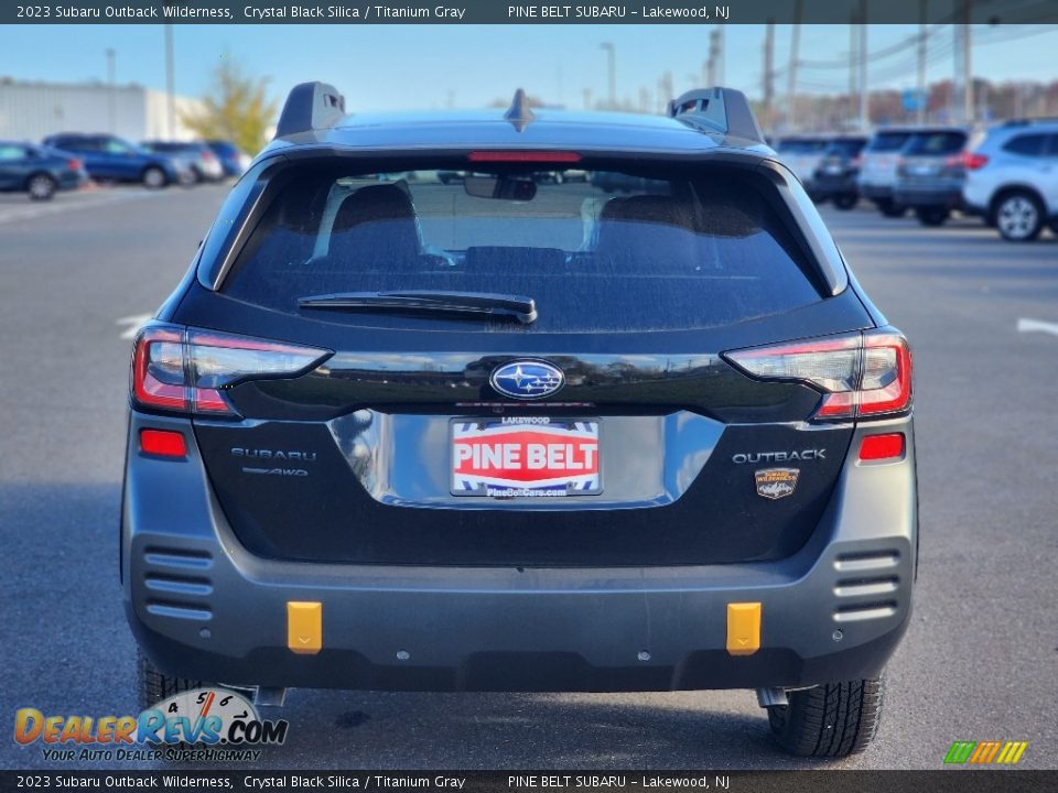 2023 Subaru Outback Wilderness Crystal Black Silica / Titanium Gray Photo #5