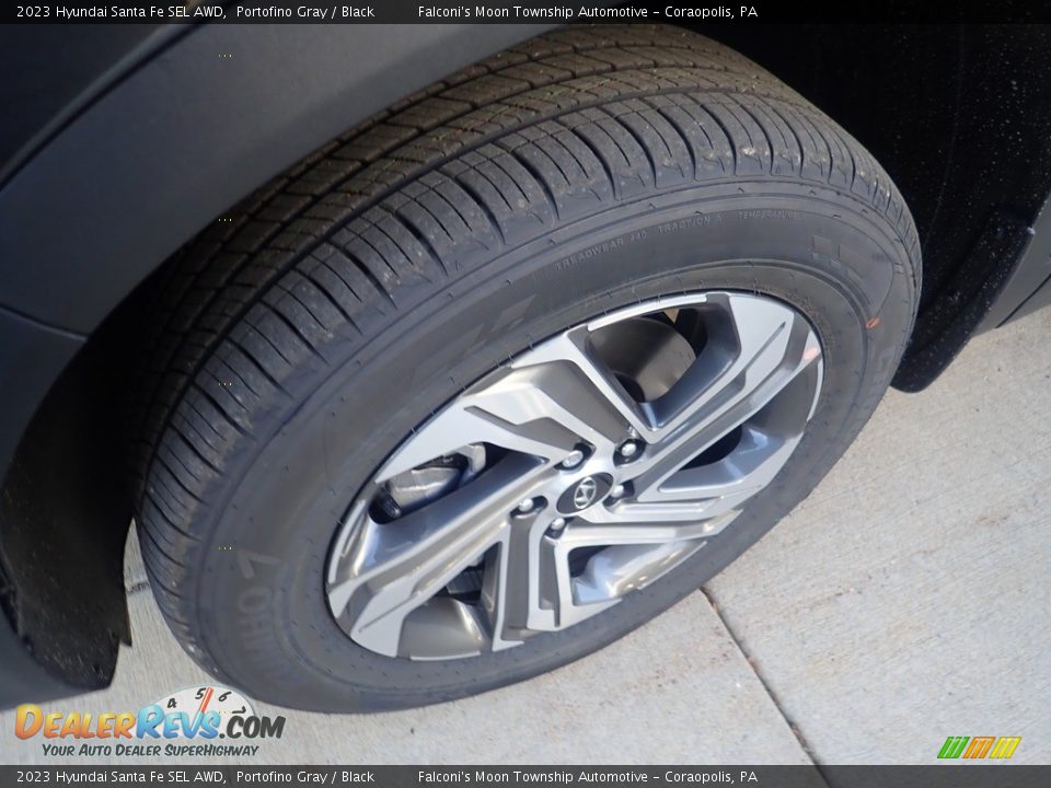 2023 Hyundai Santa Fe SEL AWD Portofino Gray / Black Photo #10