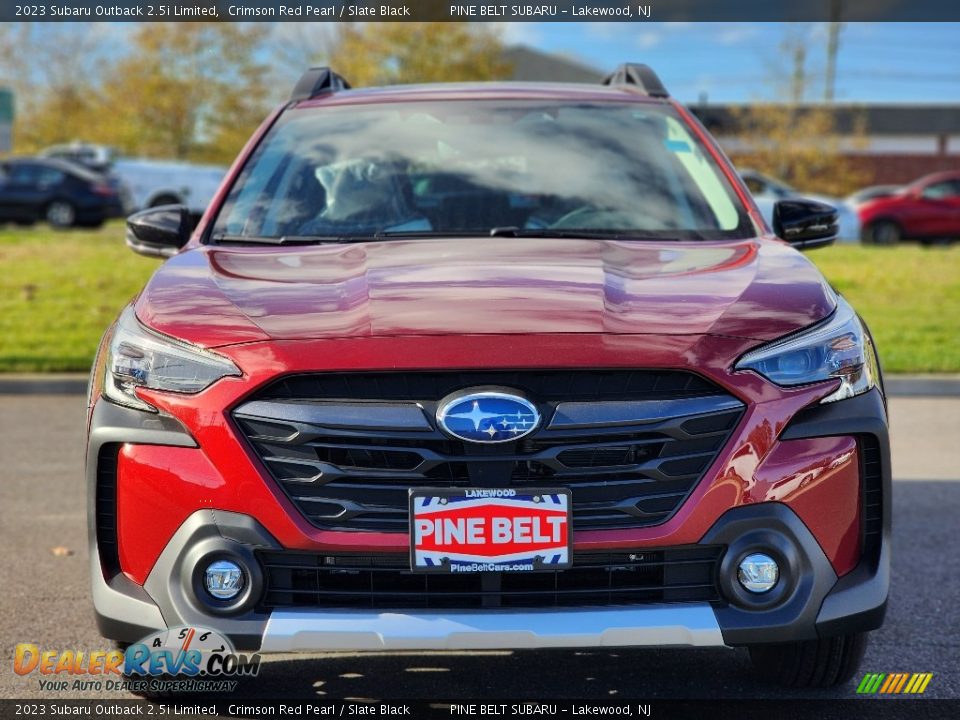 2023 Subaru Outback 2.5i Limited Crimson Red Pearl / Slate Black Photo #2