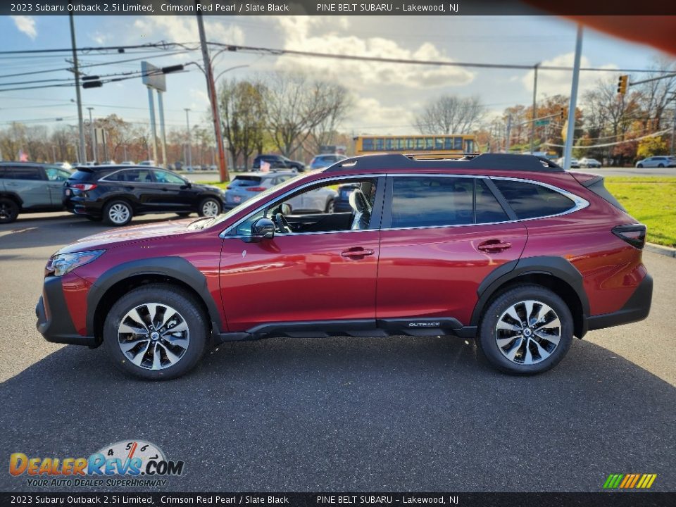 Crimson Red Pearl 2023 Subaru Outback 2.5i Limited Photo #3