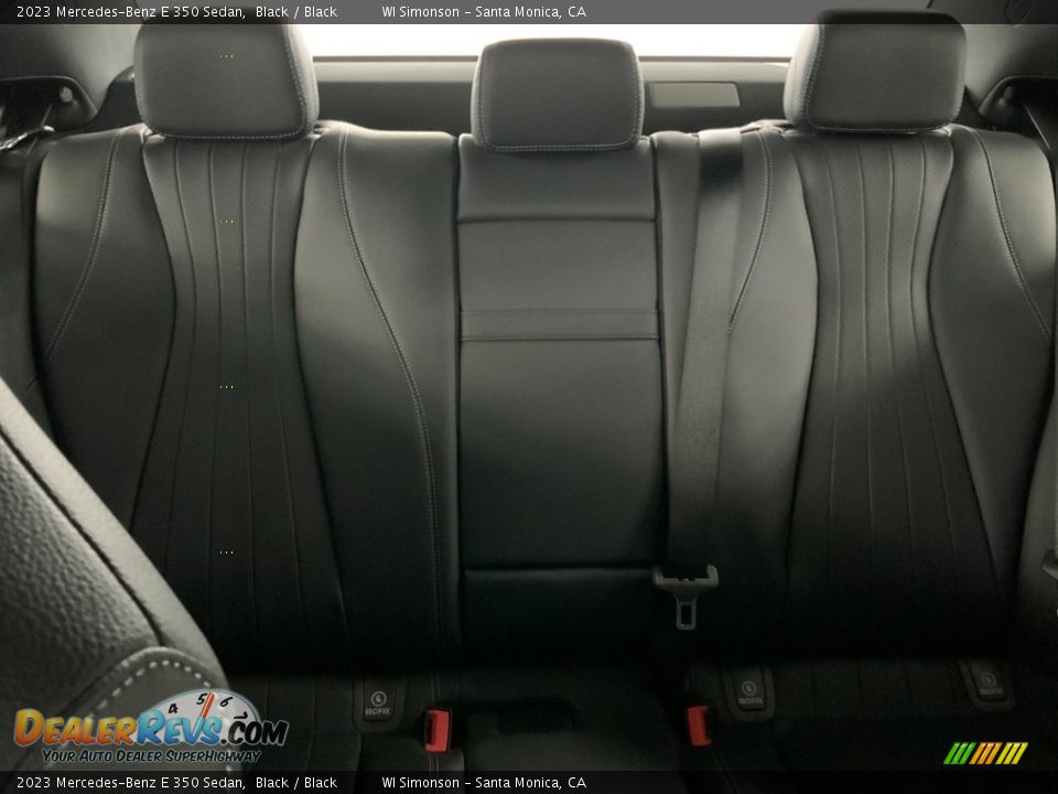 Rear Seat of 2023 Mercedes-Benz E 350 Sedan Photo #17