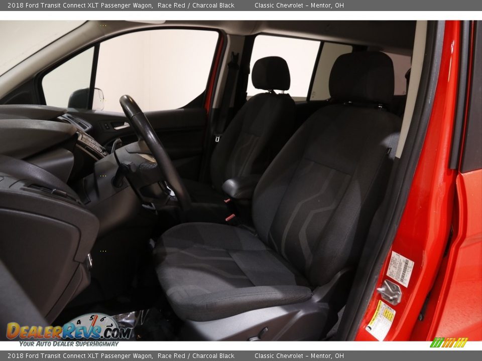 2018 Ford Transit Connect XLT Passenger Wagon Race Red / Charcoal Black Photo #5