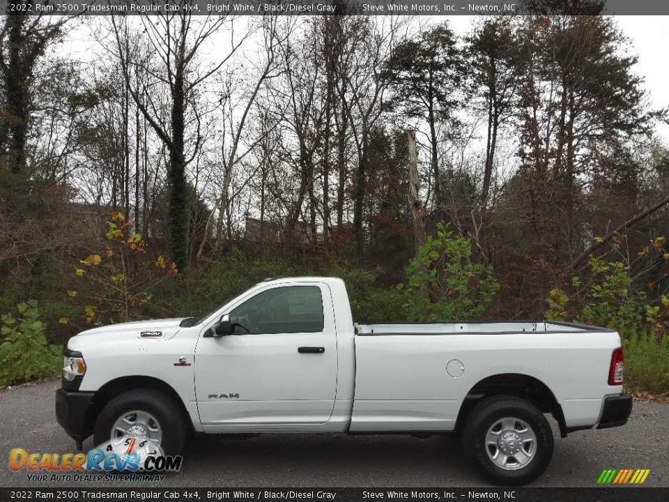 Bright White 2022 Ram 2500 Tradesman Regular Cab 4x4 Photo #1