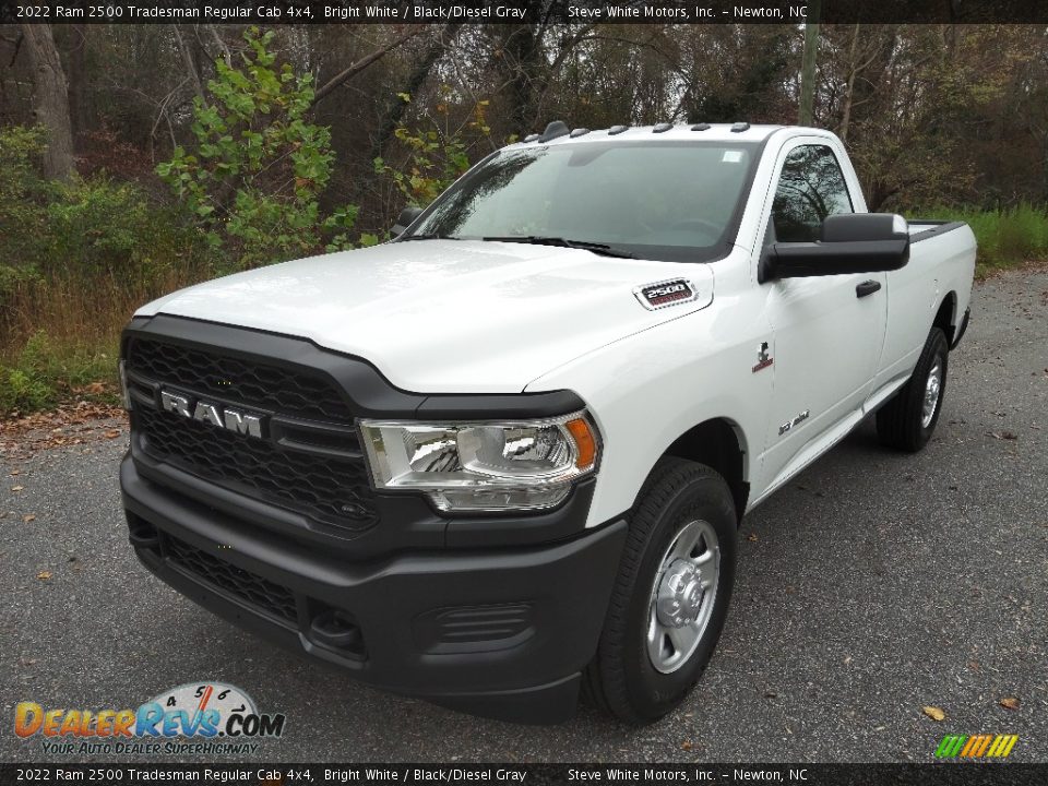 Bright White 2022 Ram 2500 Tradesman Regular Cab 4x4 Photo #2