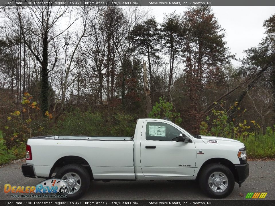 Bright White 2022 Ram 2500 Tradesman Regular Cab 4x4 Photo #5