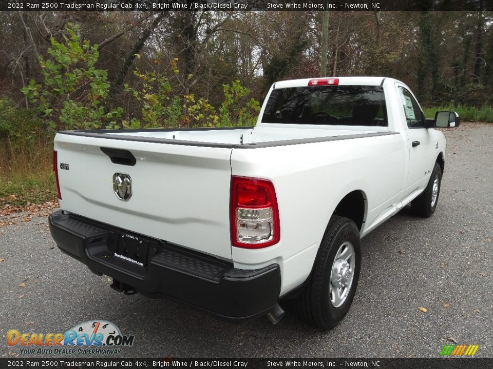 2022 Ram 2500 Tradesman Regular Cab 4x4 Bright White / Black/Diesel Gray Photo #6