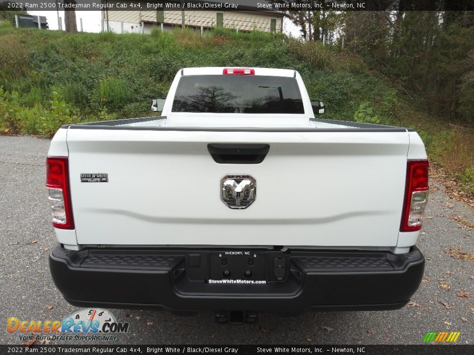 2022 Ram 2500 Tradesman Regular Cab 4x4 Bright White / Black/Diesel Gray Photo #7