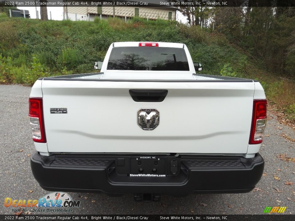 2022 Ram 2500 Tradesman Regular Cab 4x4 Bright White / Black/Diesel Gray Photo #7