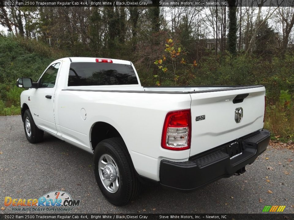 2022 Ram 2500 Tradesman Regular Cab 4x4 Bright White / Black/Diesel Gray Photo #9