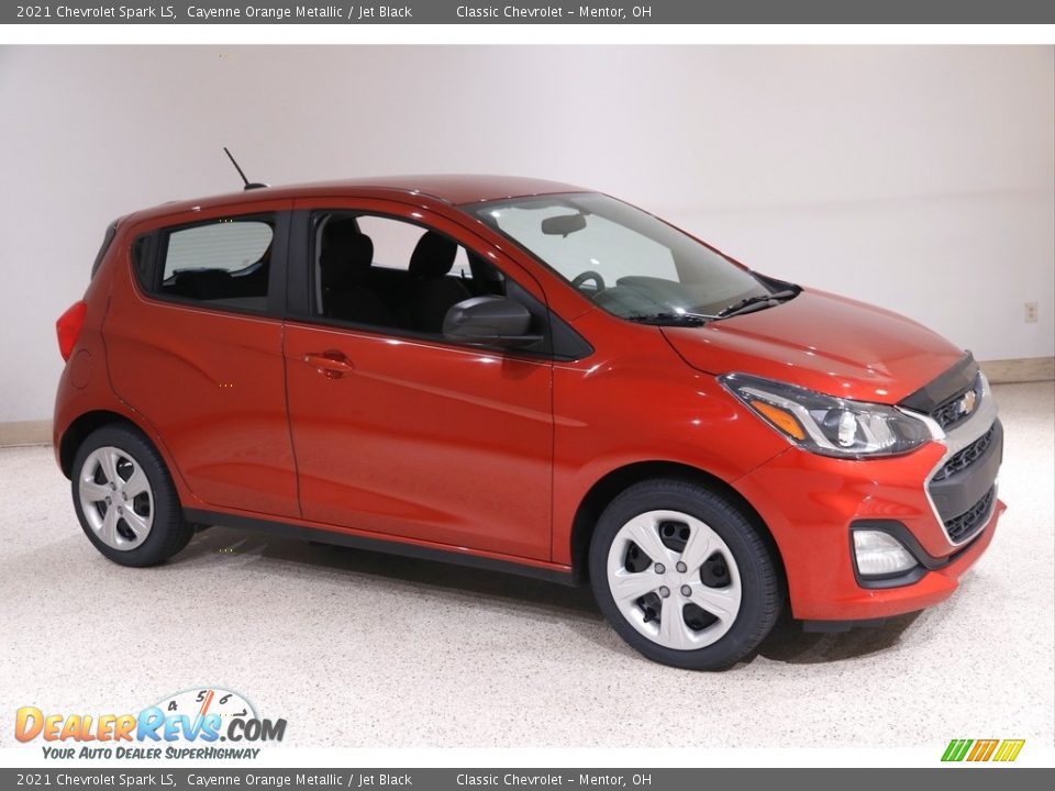 Cayenne Orange Metallic 2021 Chevrolet Spark LS Photo #1