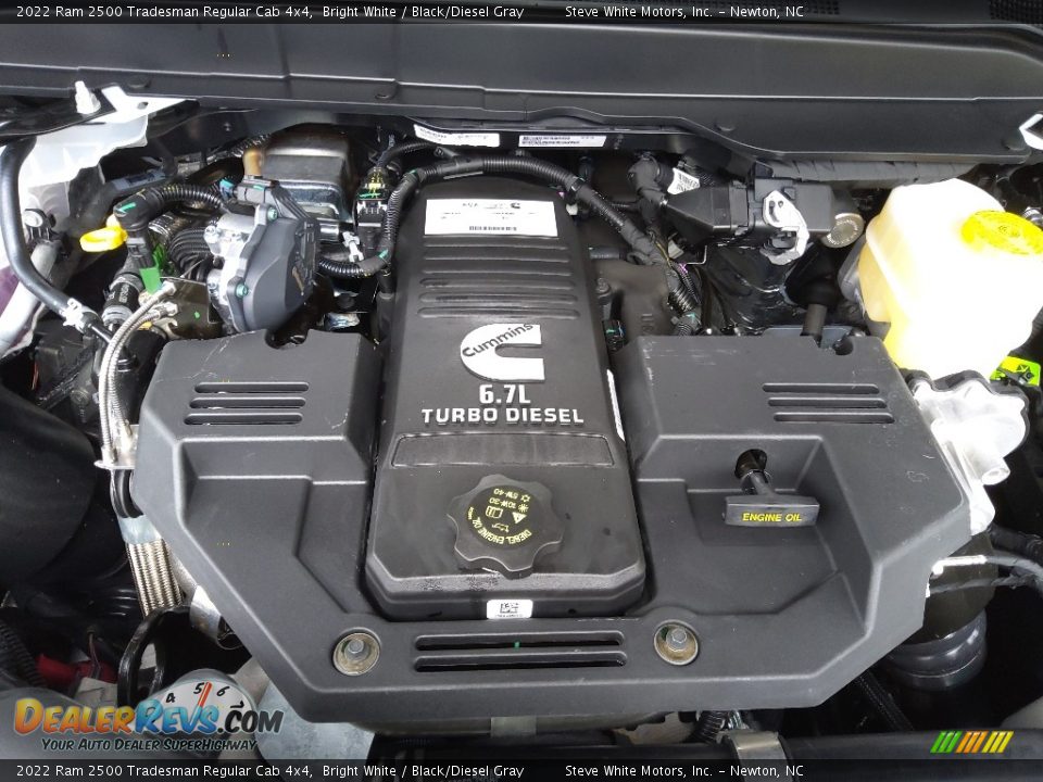 2022 Ram 2500 Tradesman Regular Cab 4x4 6.7 Liter OHV 24-Valve Cummins Turbo-Diesel inline 6 Cylinder Engine Photo #10