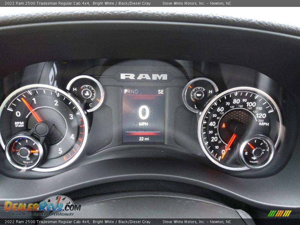 2022 Ram 2500 Tradesman Regular Cab 4x4 Gauges Photo #15