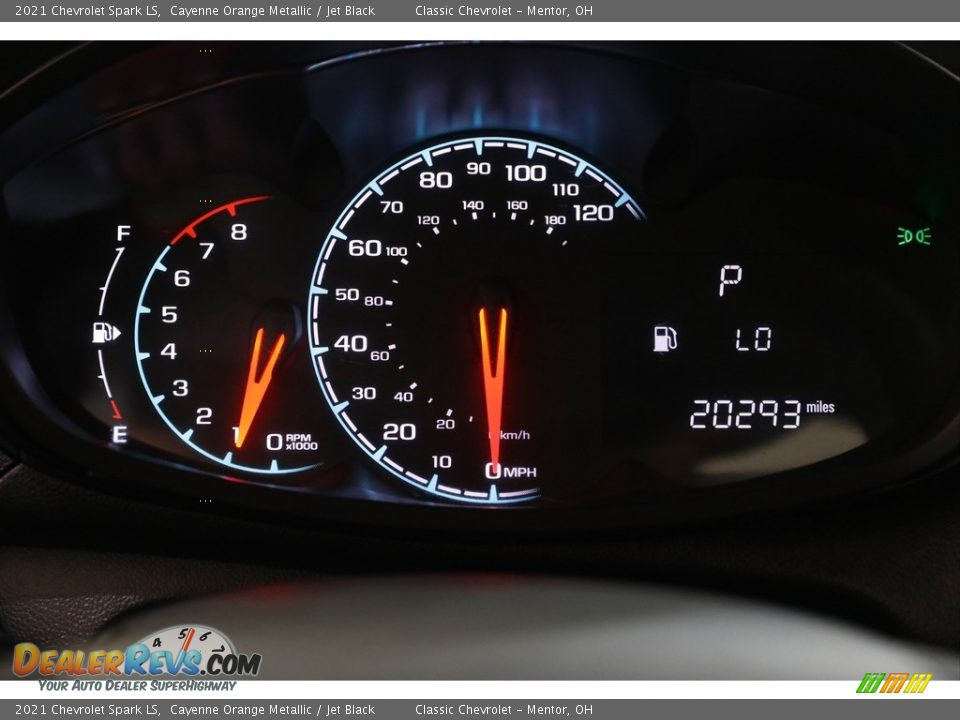 2021 Chevrolet Spark LS Gauges Photo #8