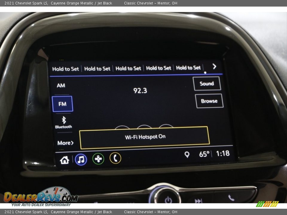 Audio System of 2021 Chevrolet Spark LS Photo #10