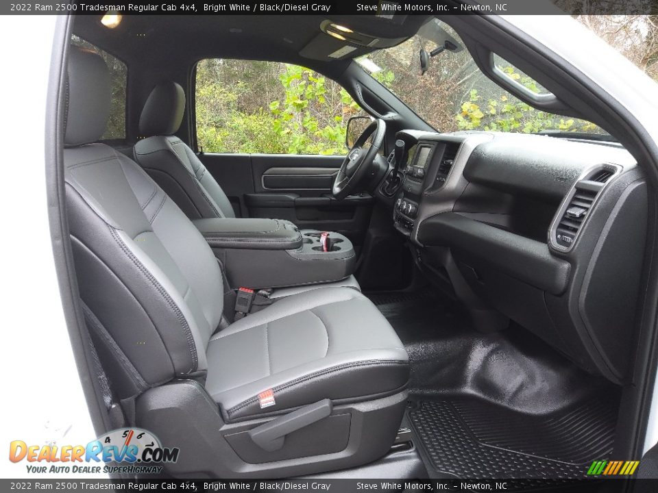 Front Seat of 2022 Ram 2500 Tradesman Regular Cab 4x4 Photo #22