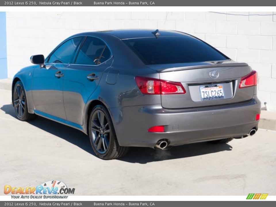 2012 Lexus IS 250 Nebula Gray Pearl / Black Photo #2